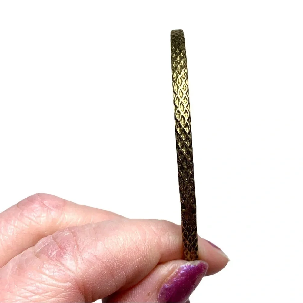Noonday Collection Boho Textured Bangle Bracelet